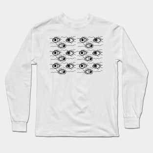 Fish Eyes - Aussie Tangle (See description notes re colour options) Long Sleeve T-Shirt